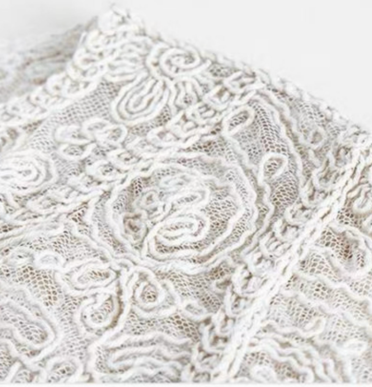 Vintage Crochet Knit Cardigan