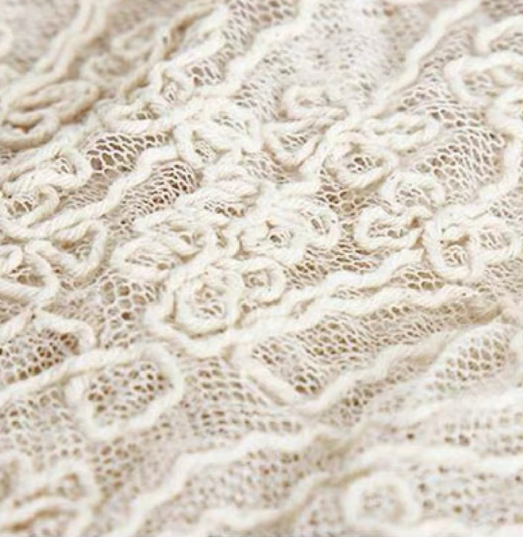 Vintage Crochet Knit Cardigan