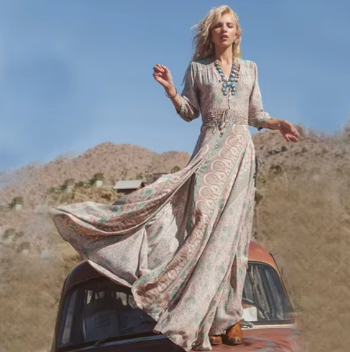 Chiffon Maxi Skirt