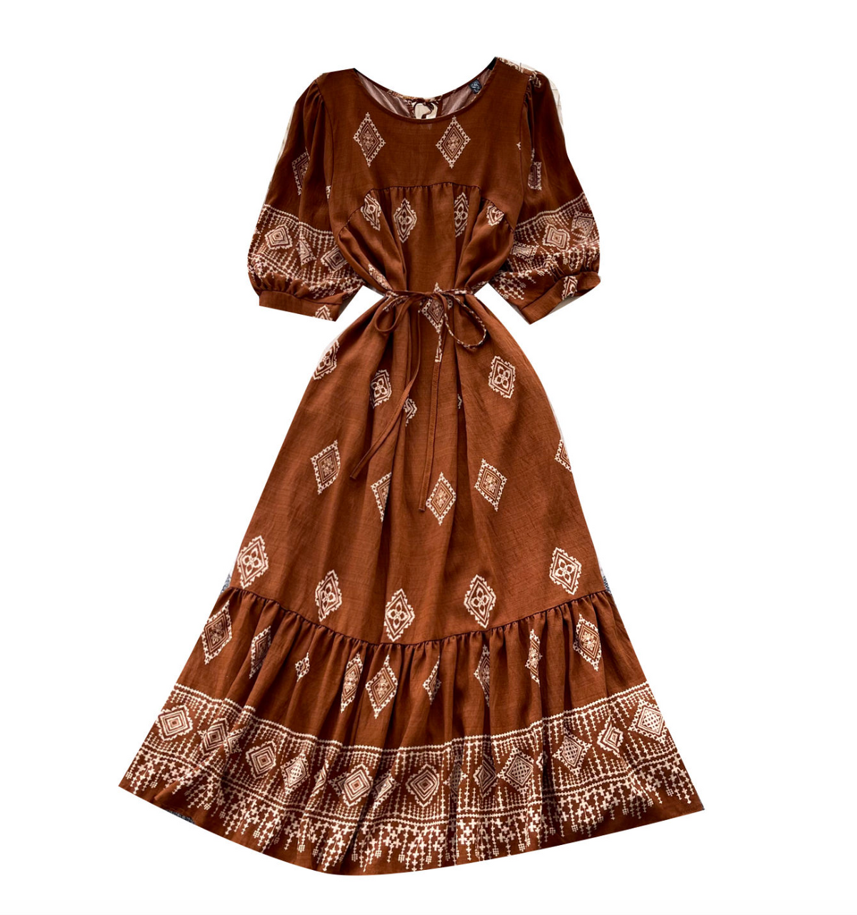 O-Neck Summer Maxi Dress