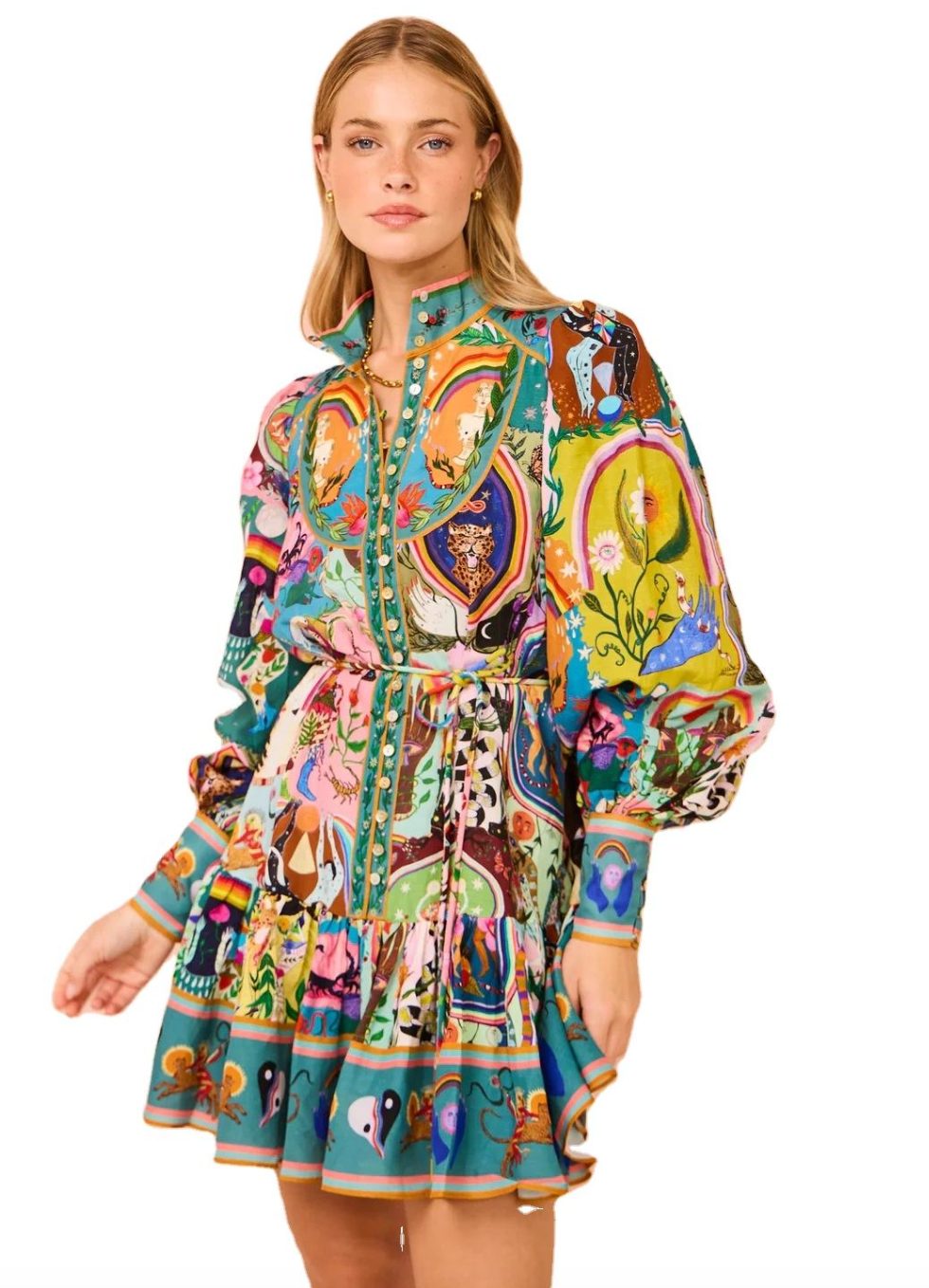 Women’s Boho Colorful Dress