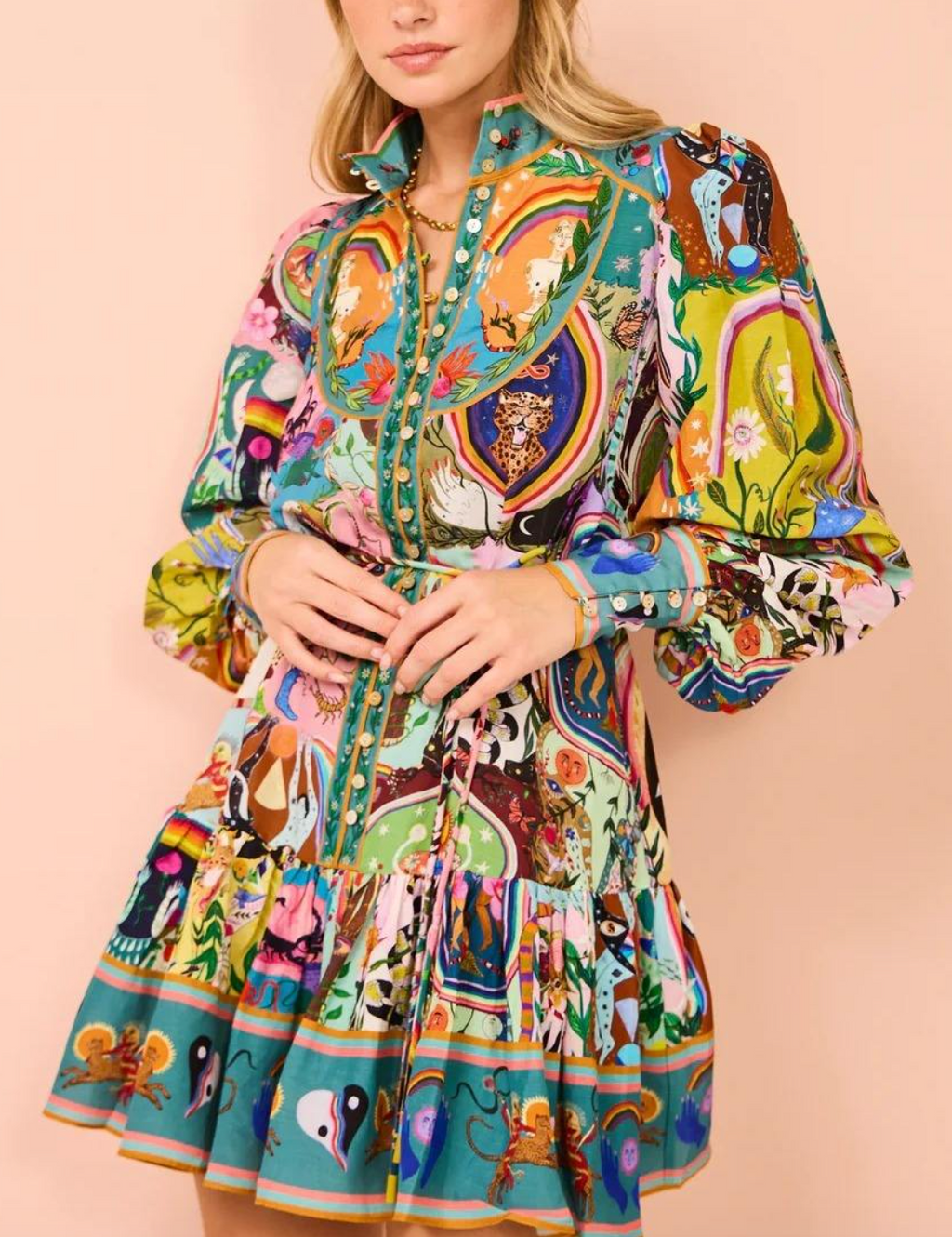 Women’s Boho Colorful Dress