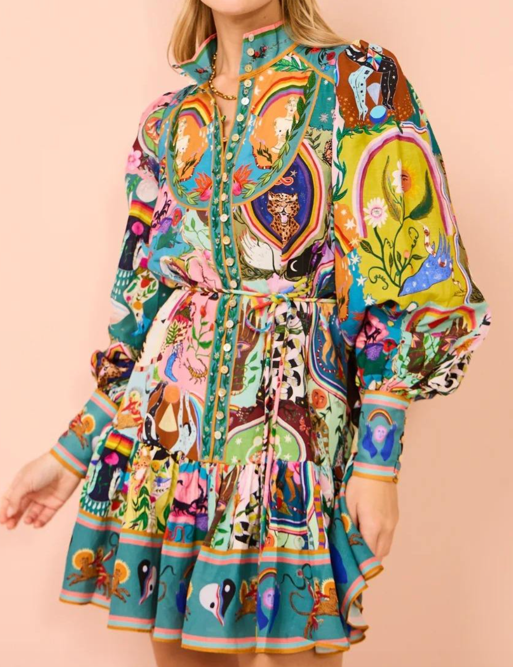 Women’s Boho Colorful Dress