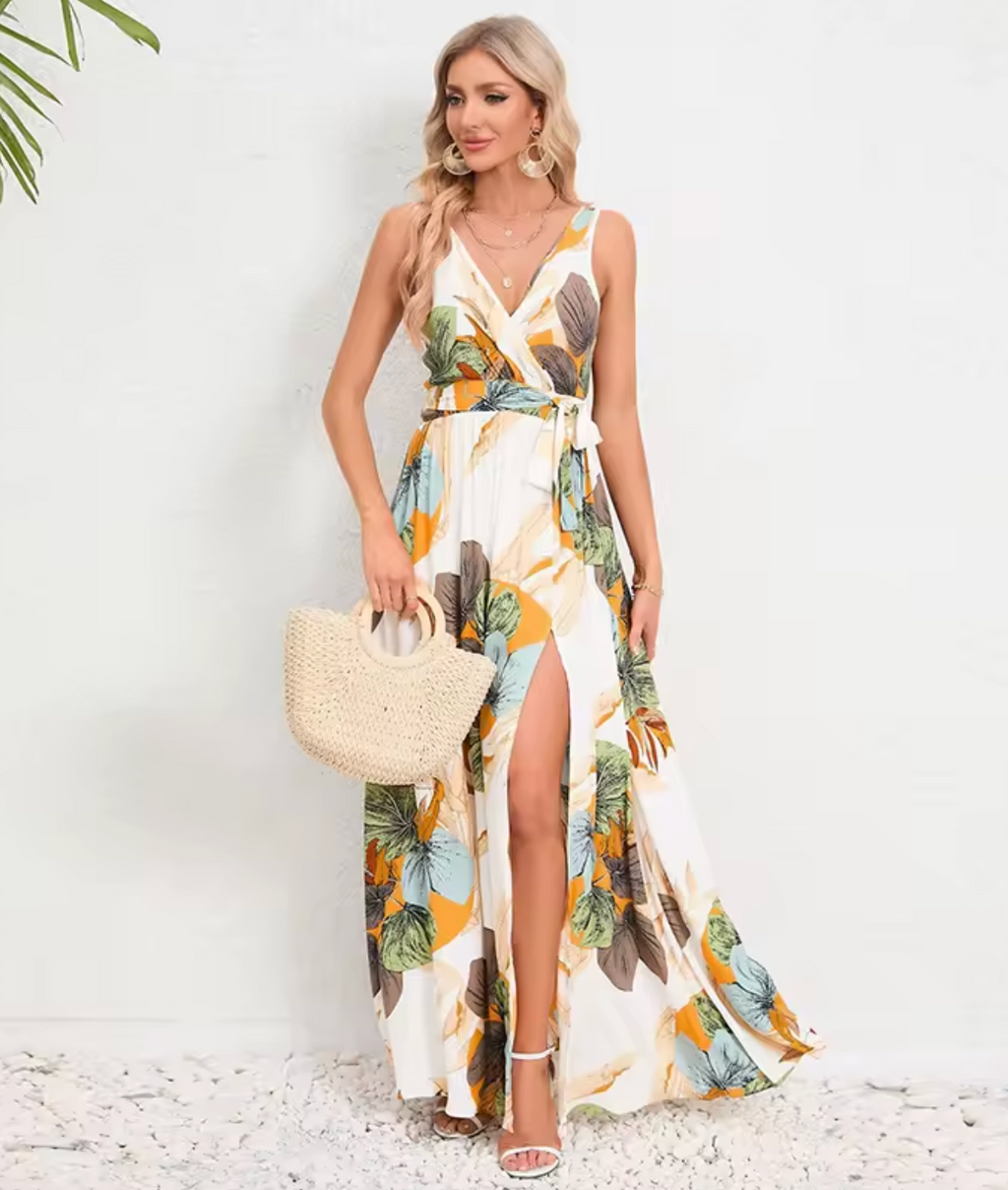 V-Neck Sleeveless Top