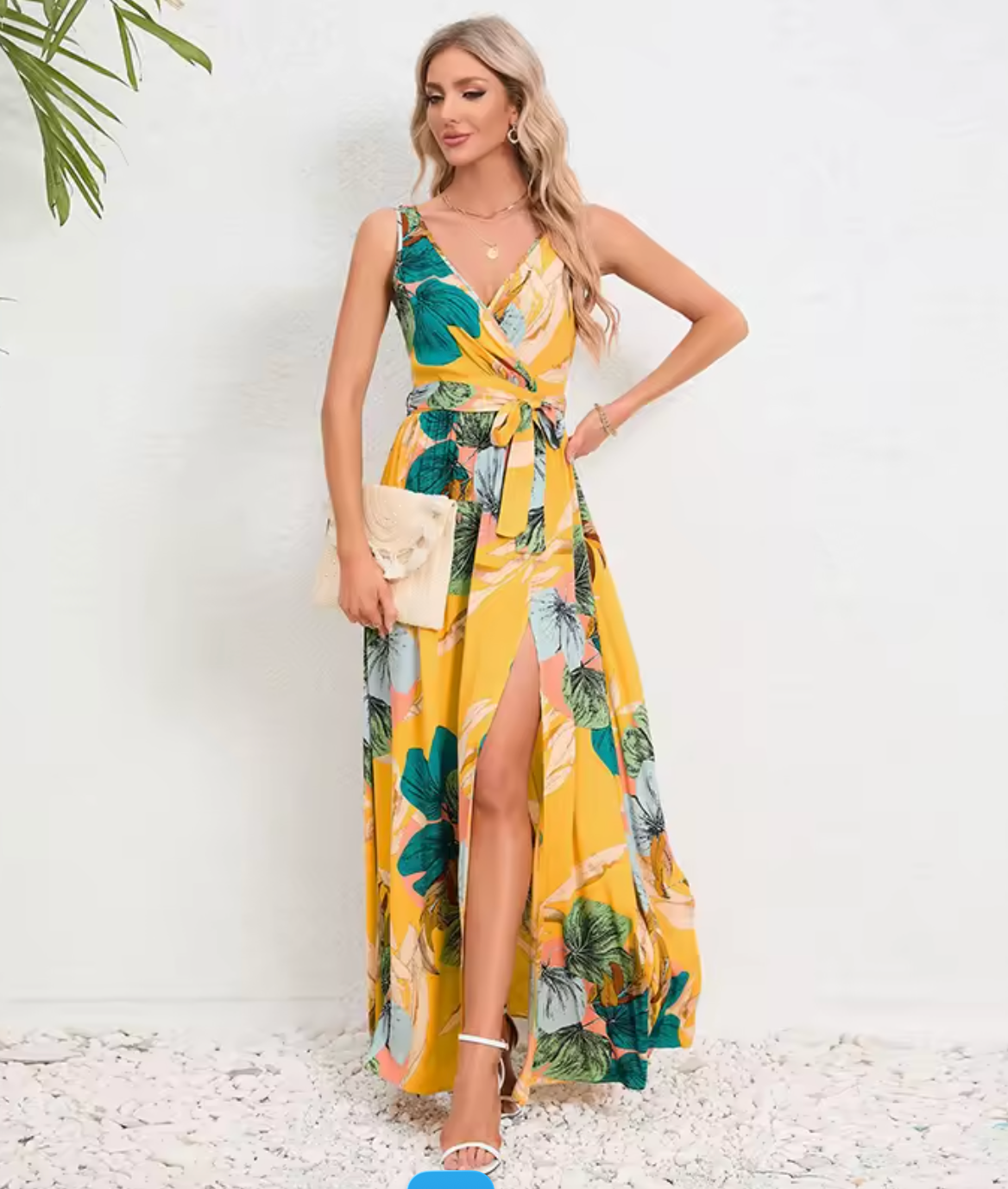 V-Neck Sleeveless Top